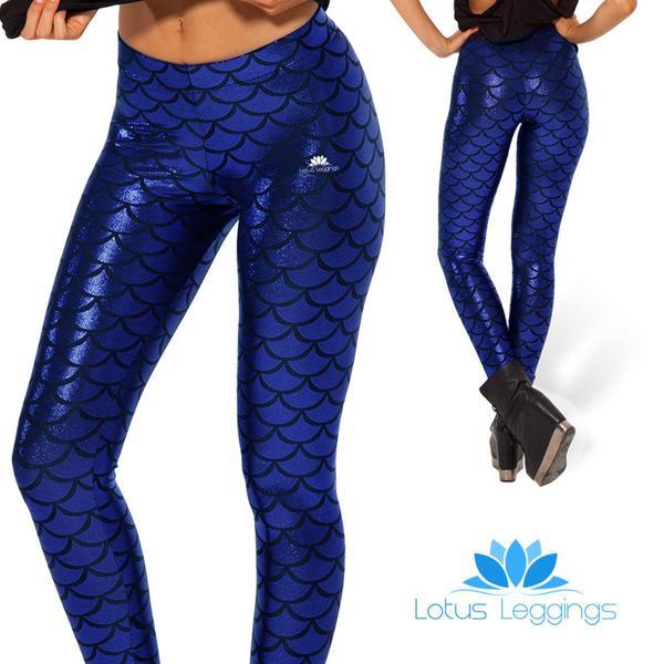 Top Quality Mermaid Leggings Lotus Leggings